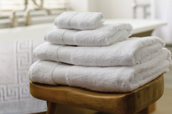 Star Linen towels in bathroom